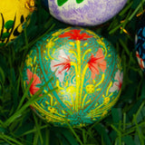 Christmas Tree Bauble Ornament - Hand-Painted Paper - Assorted - Made with Love in India