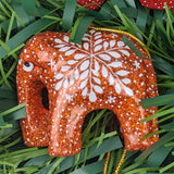 Christmas Tree Bauble Ornaments Hand-Painted Paper mache- Assorted - Made with Love in India