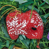 Christmas Tree Bauble Ornaments Hand-Painted Paper mache- Assorted - Made with Love in India