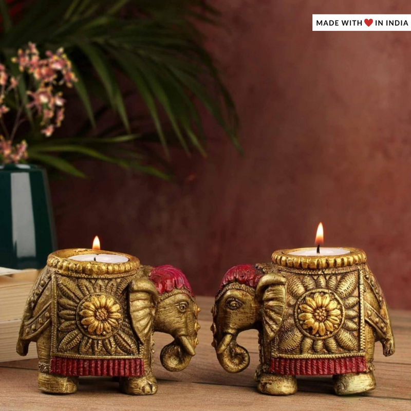 Elephant Tealight Holders