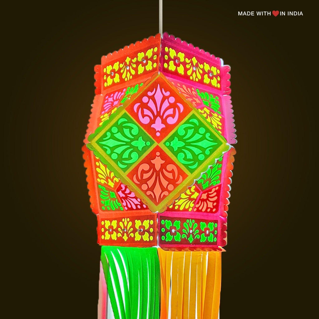 Diwali Akash Kandil/Sky Lantern DIY Kit - Bageecha - Made with Love in India