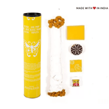 Butterfly Hand Block Print Dupatta Kit - Educational Arts & Crafts for Kids Activity Kit - Made with Love in India