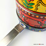 Rahika — Madhubani Hand-Painted Stainless Steel Tiffin Lunch Box - Made with Love in India