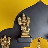 Dashavatar - Ten Incarnations of Vishnu - Set of Brass Statues on Wooden Base - Made with Love in India
