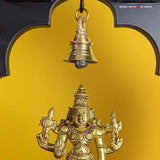 Dashavatar - Ten Incarnations of Vishnu - Set of Brass Statues on Wooden Base - Made with Love in India