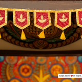 Diya Bamboo Toran / Bhandanwar for Diwali and other Festive Occasions