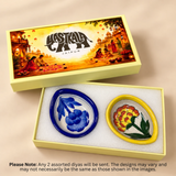 Hand-painted Jaipur Blue Pottery Diyas – Assorted