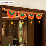 Satrangi Bamboo Toran / Bhandanwar for Diwali and other Festive Occasions