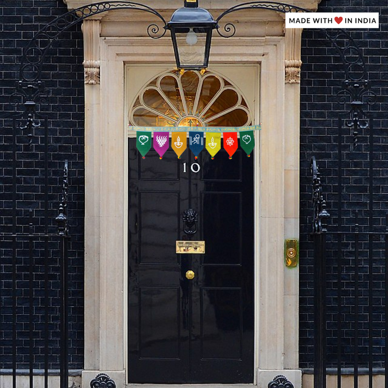 Festive Bandhanwar Toran Door Hanging — Khun Fabric