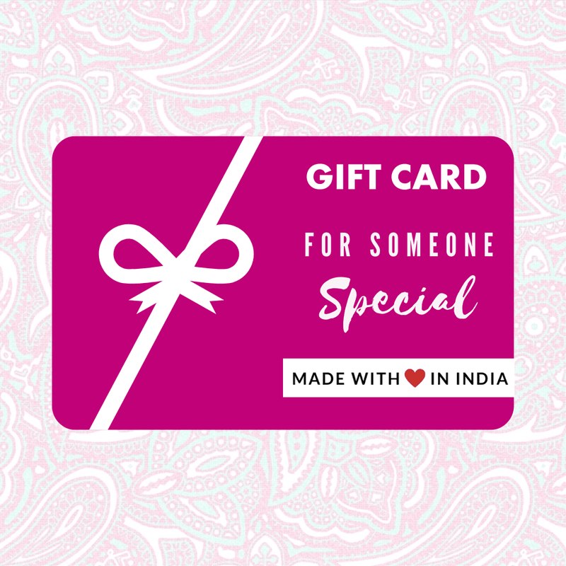 Made with Love in India Gift card - Made with Love in India
