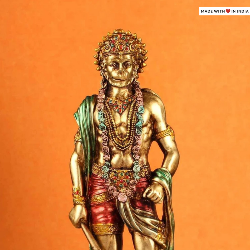 Lord Hanuman in standing pose