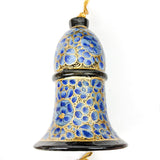 Christmas Tree Bell Ornaments - Hand-Painted Paper Mache - Assorted - Made with Love in India