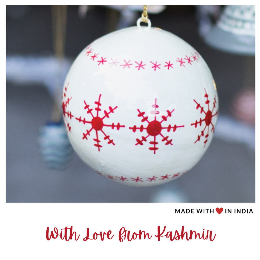Red and shop white christmas balls