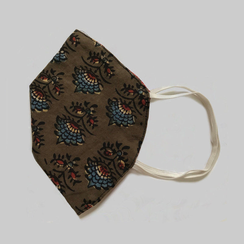Ajrakh Block-Printed Masks - Made with Love in India
