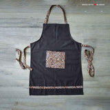 Kalamkari Apron Set - Brown - Made with Love in India
