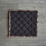 Kalamkari Apron Set - Brown - Made with Love in India