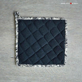 Kalamkari Apron Set - Navy - Made with Love in India