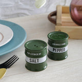 Barrel Salt and Pepper Shaker Set - Made with Love in India