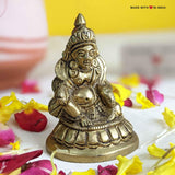 Lord Kuber - Brass Idol - 2 inches