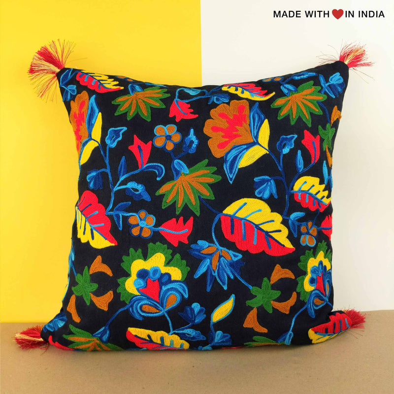 Nishki - Suzani Embroidered Cushion Cover