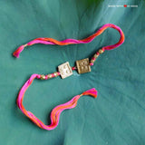 Handmade Dhokra Art Rakhi, Rakhri - Bargo - Made with Love in India