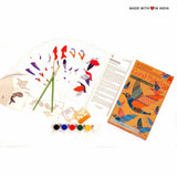 Gond Art Form - Educational Arts & Crafts for Kids Activity Kit - Made with Love in India