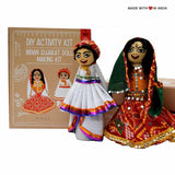 Gujarati Doll Making Kit - Educational Arts & Crafts for Kids Activity Kit - Made with Love in India