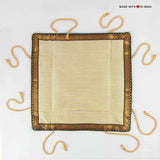 Fabric Box Platters - Jewellery Tray, Entryway Key Box, Closet Organizer - Assorted Colours - Made with Love in India