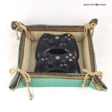 Fabric Box Platters - Jewellery Tray, Entryway Key Box, Closet Organizer - Assorted Colours - Made with Love in India