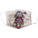 Madhubani Hand-Painted Masks - Made with Love in India