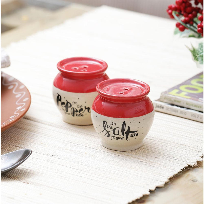 Matka Style Salt and Pepper Set - Made with Love in India