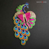 Laddu Gopal Dress - Poshak for Thakurji - Peacock - Size 3, Size 5 - Made with Love in India