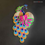 Laddu Gopal Dress - Poshak for Thakurji - Peacock - Size 3, Size 5