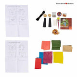 Punjabi Doll Making Kit - Educational Arts & Crafts for Kids Activity Kit - Made with Love in India