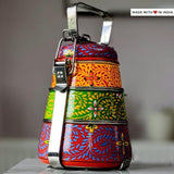 Rangeela Hand-Painted Stainless Steel Tiffin Lunch Box